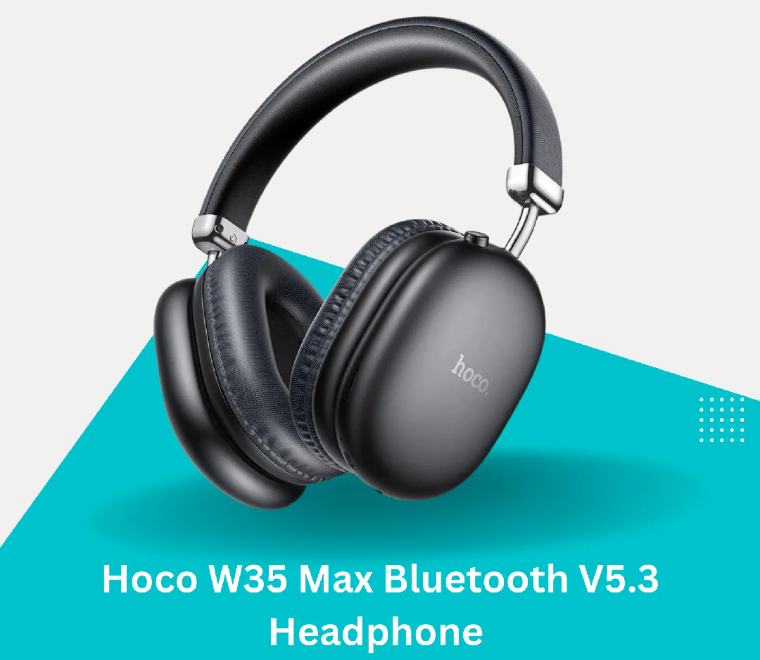 Hoco W35 Max Bluetooth V5.3 Headphone with 90 hours Playtime
